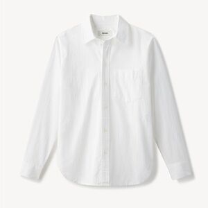 Buck Mason Mainstay White Casual Button Down Shirt